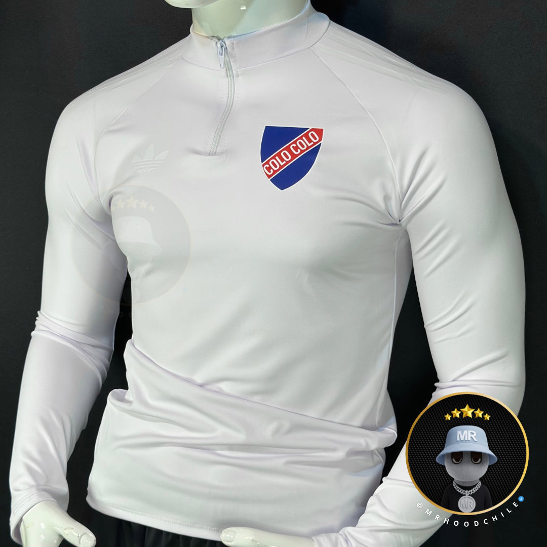 POLERON MEDIO CIERRE COLO COLO CENTENARIO