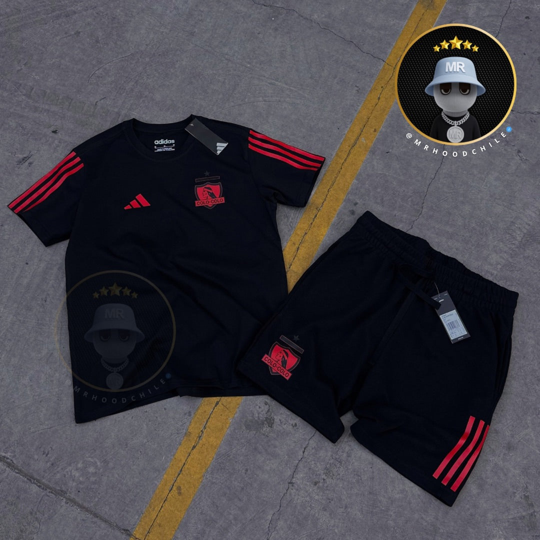 CONJUNTO POLERA + SHORT ADN COLO COLO