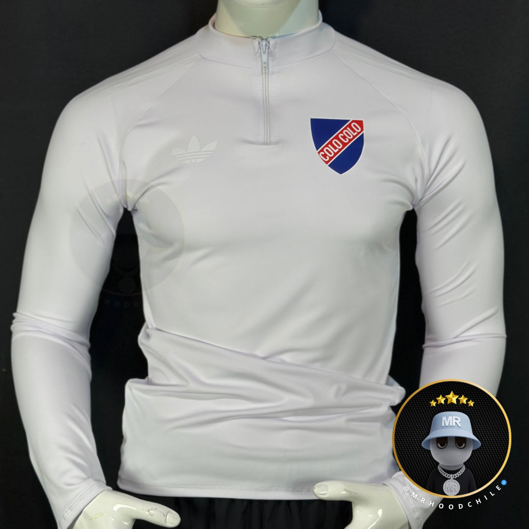 POLERON MEDIO CIERRE COLO COLO CENTENARIO