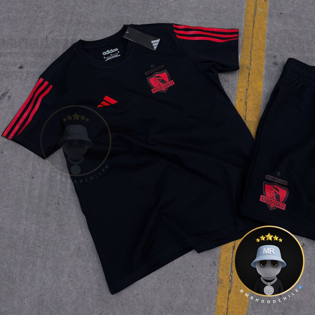 CONJUNTO POLERA + SHORT ADN COLO COLO