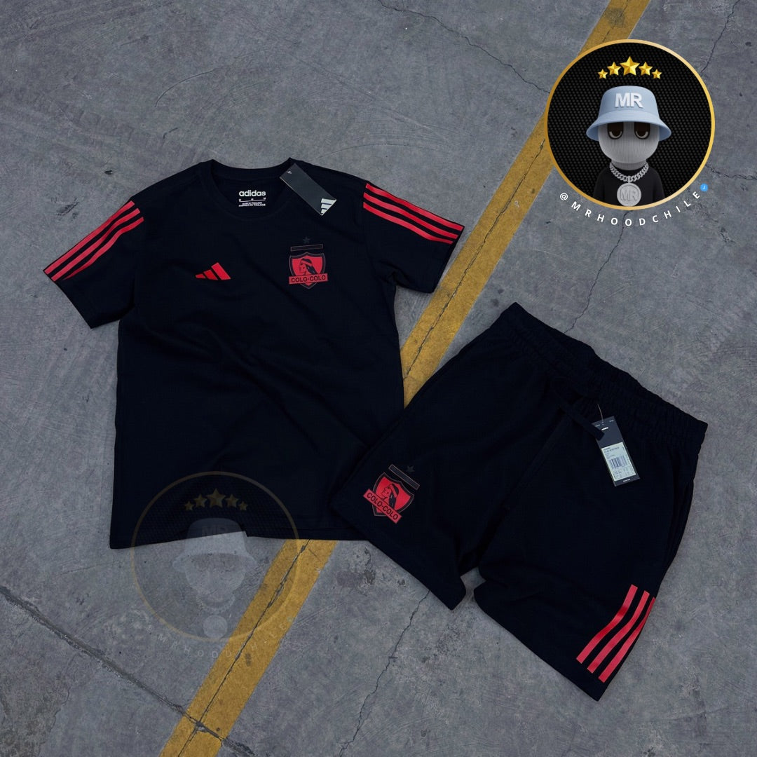 CONJUNTO POLERA + SHORT ADN COLO COLO