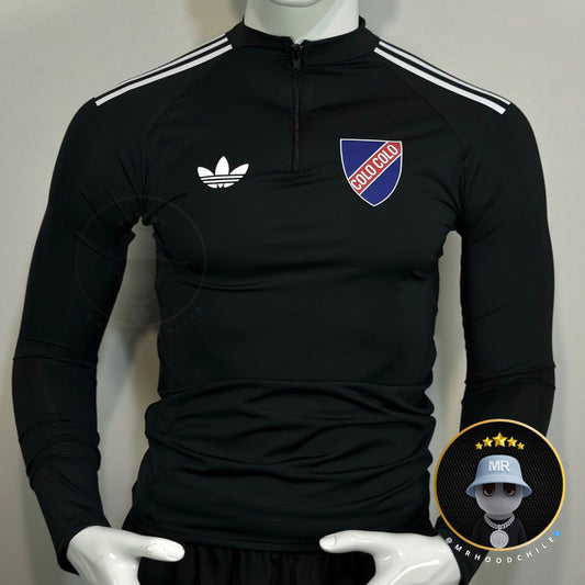 Poleron medio cierre