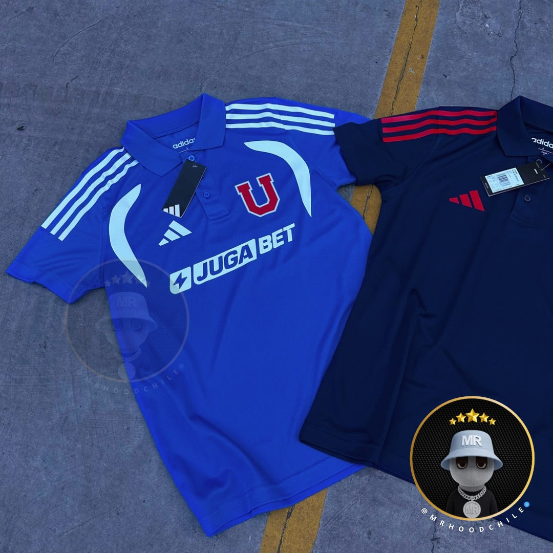 POLERA CUELLO PIQUÉ UNIVERSIDAD DE CHILE A/B