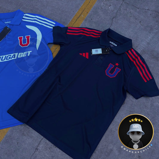 POLERA CUELLO PIQUÉ UNIVERSIDAD DE CHILE A/R